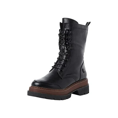 Image of MARCO TOZZI Women&#039; 2 85203 29 Fashion Boots, Black, 5 UK
