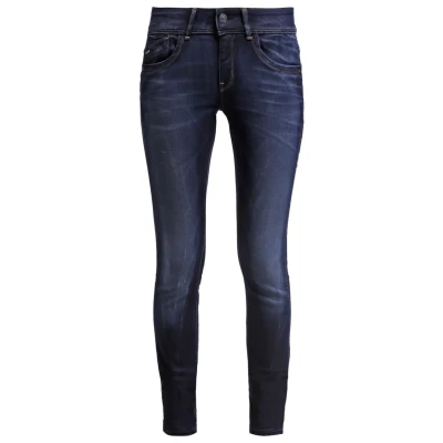 Image of G STAR Women&#039;s Lynn Mid Waist Skinny Jeans Jeans, Blue (Medium Aged 60885 6131 071), 33W / 32L