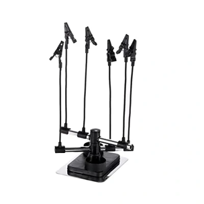 Image of Model Color Clip Base Stand Holder For Spraying Hobby