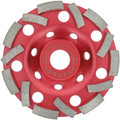 Image of PRODIAMANT Diamond Grinding wheel Extra Speed concrete 5 inch 125 mm x 22.2 disc for tile adhesive and masonry