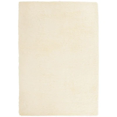 Image of vidaXL Shaggy Rug High Pile NAVARRA Cream 120x170 cm Polyester