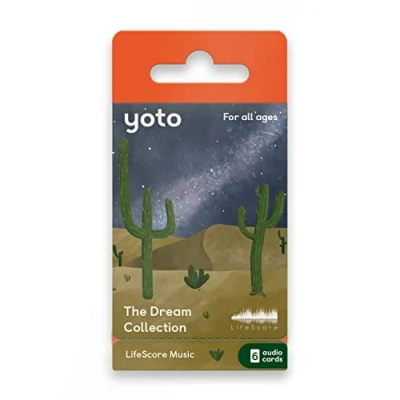 Image of Yoto The Dream Collection by LifeScore 6 Kids Musical Cards for Use with Player &amp; Mini Audio Player, Educational Screen Free Listening Relaxing Naptime Bedtime Music Winding Down