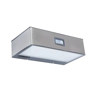 Image of LUTEC Solar powered Brick LED sensor outdoor wall light