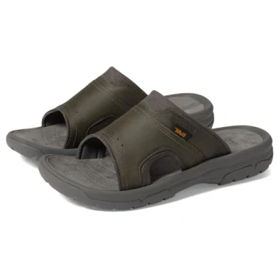 Image of Teva Men&#039;s M Langdon Slide Sandal, Dark Grey, 13
