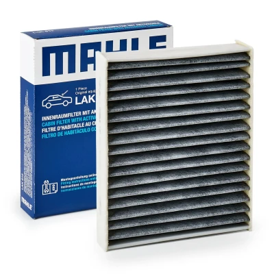 Image of 99157362300, 9P1819631 Pollen Filter MAHLE ORIGINAL LAK 812 Activated Carbon 248,0mm 198mm 40,0, 41,0mm BMW: 4 Coupe, 1 Hatchback, Gran Coupe