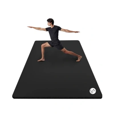 Image of RYTMAT 15mm Thick NBR Yoga Mat, Non Slip Gymnastics Mat for Fitness, Pilates, Aerobics Blue