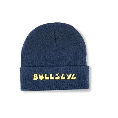 Image of Bullseye TV Darts Show Bully Official Beanie Hat Blue