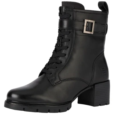 Image of BAGATT Women&#039;s Yamila Ankle Boots, Black, 6.5 UK
