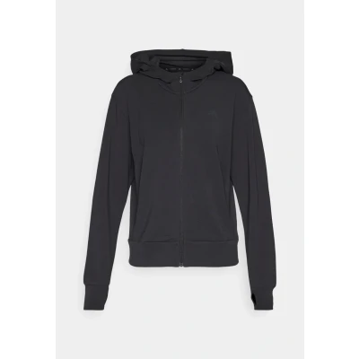 Image of adidas Performance FULL ZIP Zipup sweatshirt, Women&#039;s, Size: XS, Black