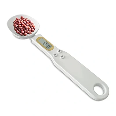Image of OBEST Electronic Measuring Spoon, Digital Scale 0.5g 500g Kitchen Gram Spoon Scales with Accurate LCD Display for Dispensing Coffee Beans, Milk, Flour