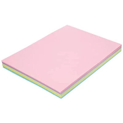 Image of House of Card &amp; Paper A4 160 gsm Assorted Pastel Colours (Pack 100 Sheets)