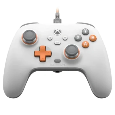 Image of GameSir T7 Wired Controller for Xbox Series XS, One &amp; Windows 10/11, Plug and Play Gaming Gamepad with Hall Effect Joysticks/Hall Trigger, 3.5 mm Audio Jack White