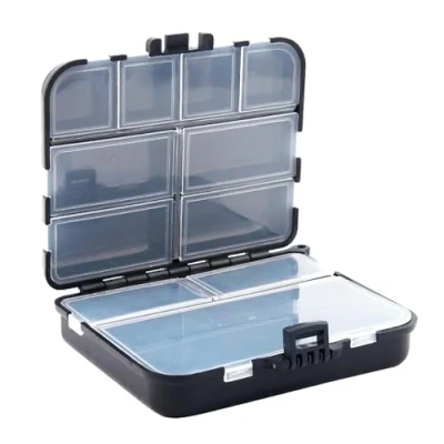 Image of Fishing Tackle Boxes Double Layer 16 Compartments Container Lure Accessories Box for Floats, Rigs, Lures &amp; Other Equipment