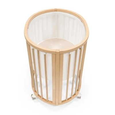 Image of Stokke Sleepi Mini Mesh Liner, White Breathable 3D for Safe Sleep Compatible Machine Washable