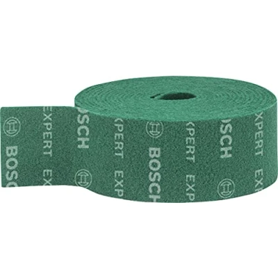 Image of Bosch Professional 1x Expert N880 Fleece Roll (for Steel sheets, Width 115 mm, Length 10 m, Accessories Hand Sanding)