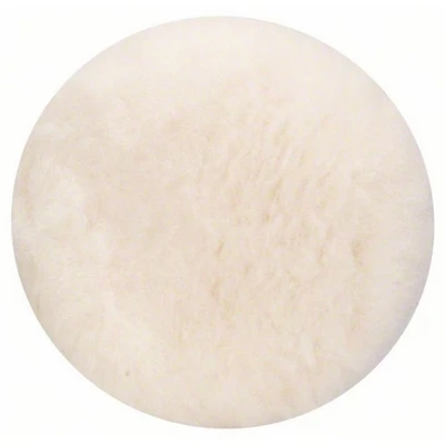 Image of Bosch Professional 1x Lambswool Bonnets for Polishers (for Lacquer, Multiplex board, 150 x 130 27 mm, Accessory Polisher)