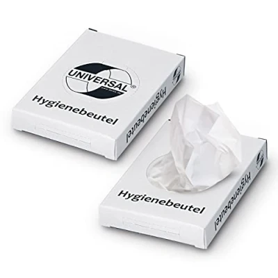 Image of Deiss Universal Hygiene Bags 25 x 30 (750 Items) White