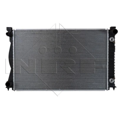 Image of 4F0121251AG, 4F0121251P Engine radiator NRF 58360 Aluminium 677mm 428mm 26mm with seal ring Brazed cooling fins AUDI: A6 C6 Avant, Saloon