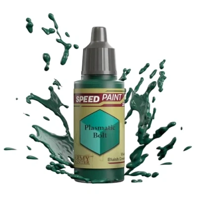 Image of The Army Painter Speedpaint Plasmatic Bolt 2.0, Single Model Building Acrylic Paint, 18 ml, Layer Paint Solution for Fantasy Tabletop Miniatures Like Warhammer 40k Figures and DnD