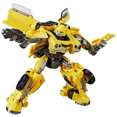 Image of Hasbro Transformers Studio Series Deluxe Class 100 Bumblebee Toy, Rise of The Beasts, 4.5 inch, Action Figure for Boys and Girls Ages 8 Up, (F7237)