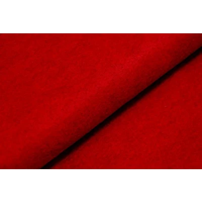 Image of Handicraft Wool/Viscose Felt Fabric Material Marl RED V21, 1Mtr 100cm x 90cm