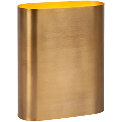 Image of Lucide OVALIS Wall light 2xE14 Matt Gold / Brass