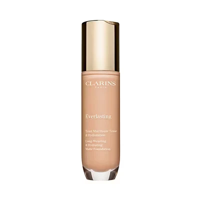 Image of Clarins Everlasting Hydrating &amp; Matte Foundation 30ml 108W Sand
