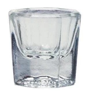 Image of Glass Dappen Dish Eyelash Lash Tinting Hive
