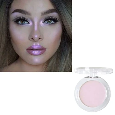 Image of PHOERA SooGlow Cream Highlighter Long Lasting Waterproof Shimmer Blushers For Cheeks Make Up, Face Foundation Powder Contour Palette Skin Brightening Makeup aquapurity (106 TWINKLE, One Size)