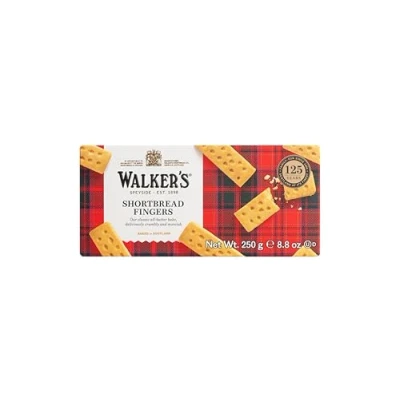 Image of Walkers Pure Butter Shortbread Fingers, 250g