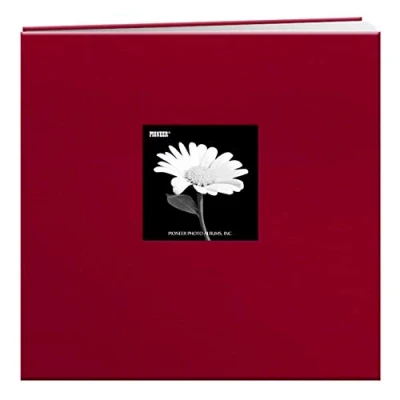 Image of Pioneer Scrapbook, fabric, cardstock, Apple Red, 12&quot; x