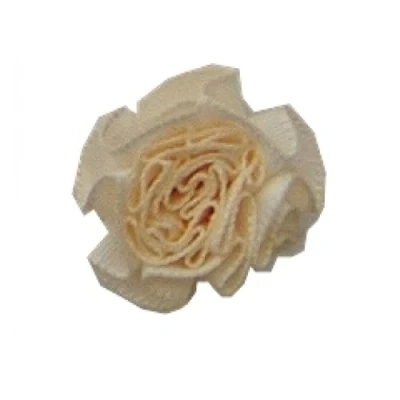 Image of Ribbon Ruched Rosettes Cream