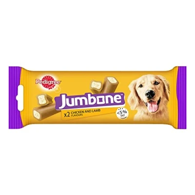 Image of Other Pedigree Jumbone Medium Dog Chicken &amp; Lamb 2pc