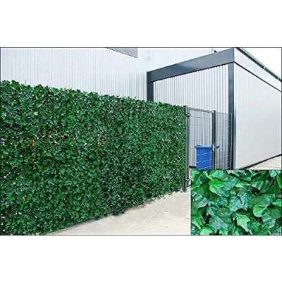 Image of Ivy 3m by 1M SD20256 Wall Artificial Leaf Hedge Screening Roll Garden Fence Balcony Privacy