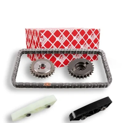 Image of 0831V8, 1643216880, 831V8 Timing chain Kit FEBI BILSTEIN 102123 Duplex, Closed CITROËN: Relay II Van, Platform / Chassis