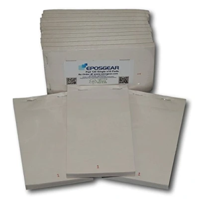 Image of EPOSGEAR XL Single Copy Restaurant Cafe Takeaway Pub Food Waiter Waitress Numbered Order Pads 95mm x 165mm (50)