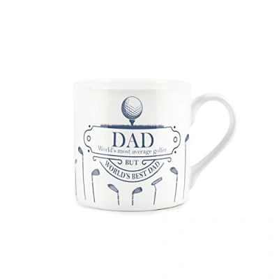Image of Purely Home Bad Golfer Joke Mug for Fathers Day Dad Fine Bone China White Coffee Tea Present Gift