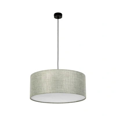 Image of Earth Cylindrical Pendant Ceiling Light Green 3xE27