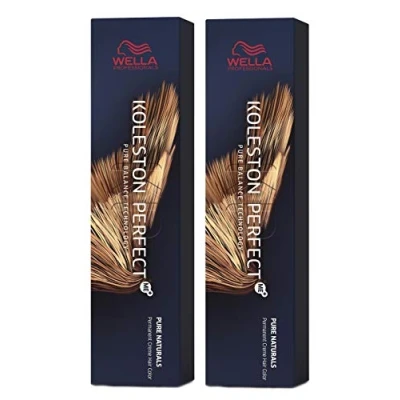 Image of Wella Koleston Perfect ME+ KP Pure Naturals 7/00 Medium Natural Blonde Hair Colour, Pack of 2
