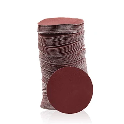 Image of SPEEDWOX Hook and Loop Sanding Discs 100pcs 2 inch 600 Grit Sandpaper for Sanders Drill Grinder Rotary Tools Attachment Woodworking Wood Auto, No Hole