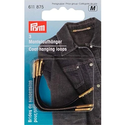 Image of Prym Coat Hanging Chains, Metal, Beige, Brown, Black, Farbig Sortiert, 3 Stück