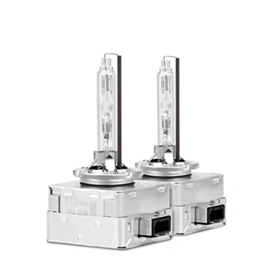 Image of D Lumina D1S 8000K Xenon bulbs 12v 35w OEM HID Bulb Set +50% More Light, Pack of 2