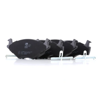 Image of 867698151 Brake pad set FEBI BILSTEIN 16012 Front Axle excl. wear warning contact with fastening material VOLKSWAGEN: Polo II Coupe, Hatchback