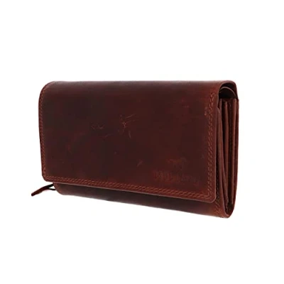 Image of MUSTANG Udine Wallet with Flap Cognac