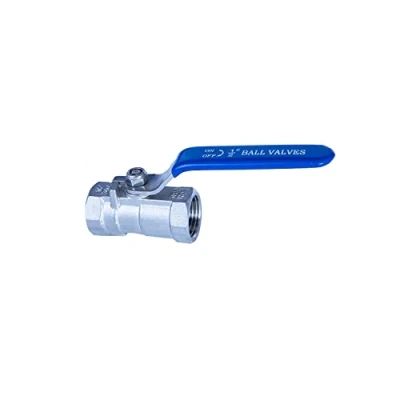 Image of JIVTO Stainless Steel Ball Valve 1/2 Inch BSP, Female to Female,1 PC Type Standard Port for Water.