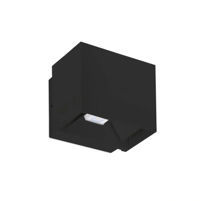 Image of IP65 Single Multi Directional Wall Light Black 10W Aurora