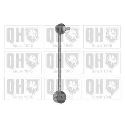 Image of 2K0505465B, 2K0505465C, 2K0505465E, 2K5505465A Anti roll bar link QUINTON HAZELL QLS3585S 240mm VOLKSWAGEN: Caddy 3, 4 Kasten, 3