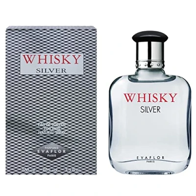 Image of WHISKY SILVER Eau de Toilette 100 ml Men perfume Natural Spray EVAFLORPARIS