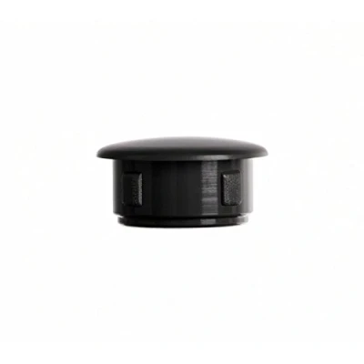 Image of Plug hole cover caps 16x13 mm 10 pcs. of plastic plugs Black RAL 9005 screw EMFA®