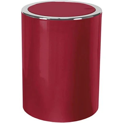 Image of Kleine Wolke &quot;Clap&quot; Cosmetic Bin, Red, 5 Litre